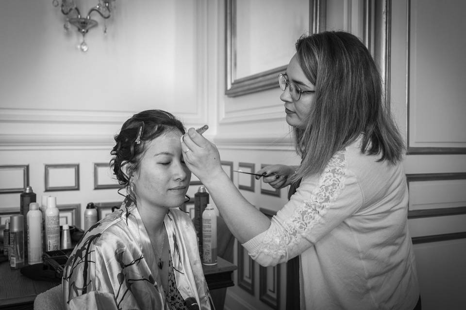 Maquillage invité