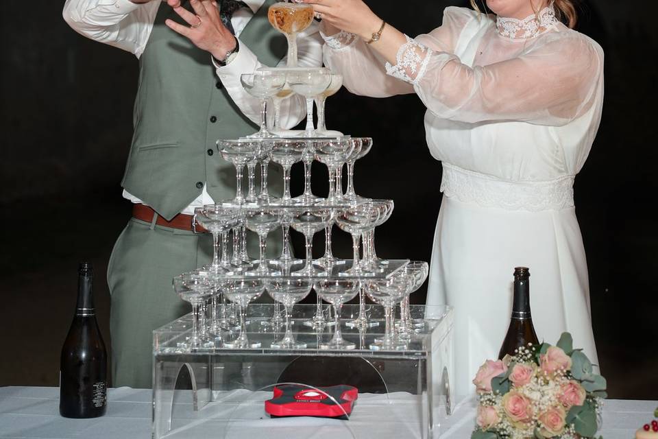 Présentation dessert