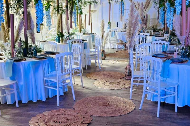 Mariage bleu ciel