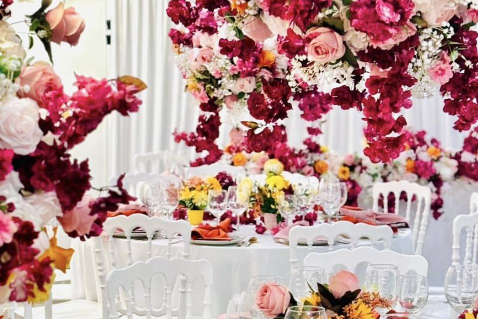 Mariage multicouleurs