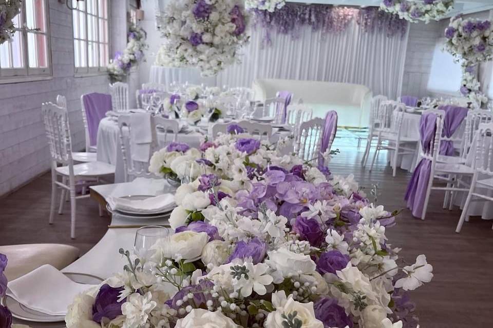 Mariage blanc parme