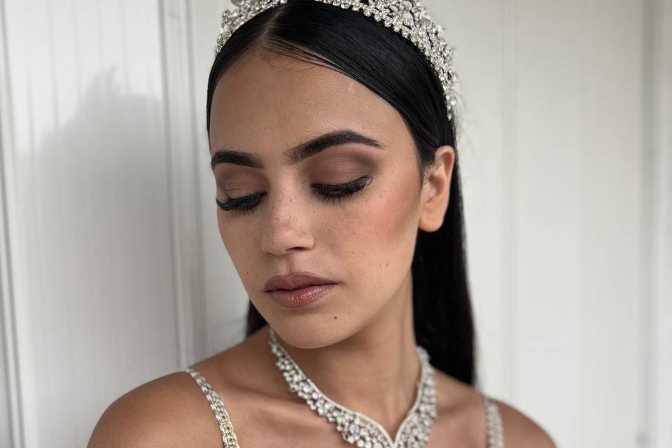 Maquillage mariée orientale