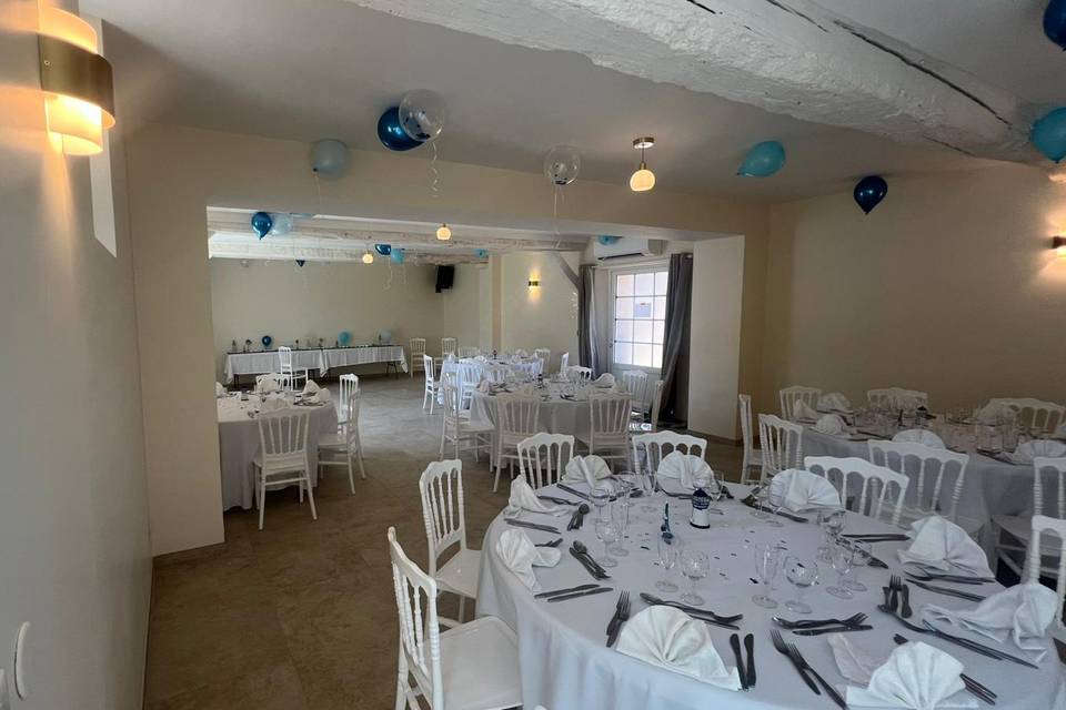 Salle de reception insonotisée