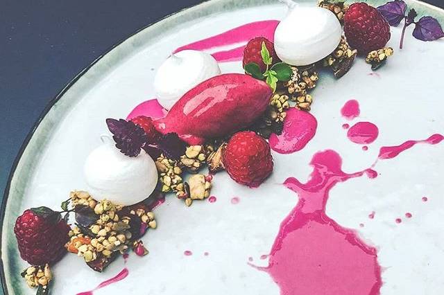 Crumble de fruit Rouges