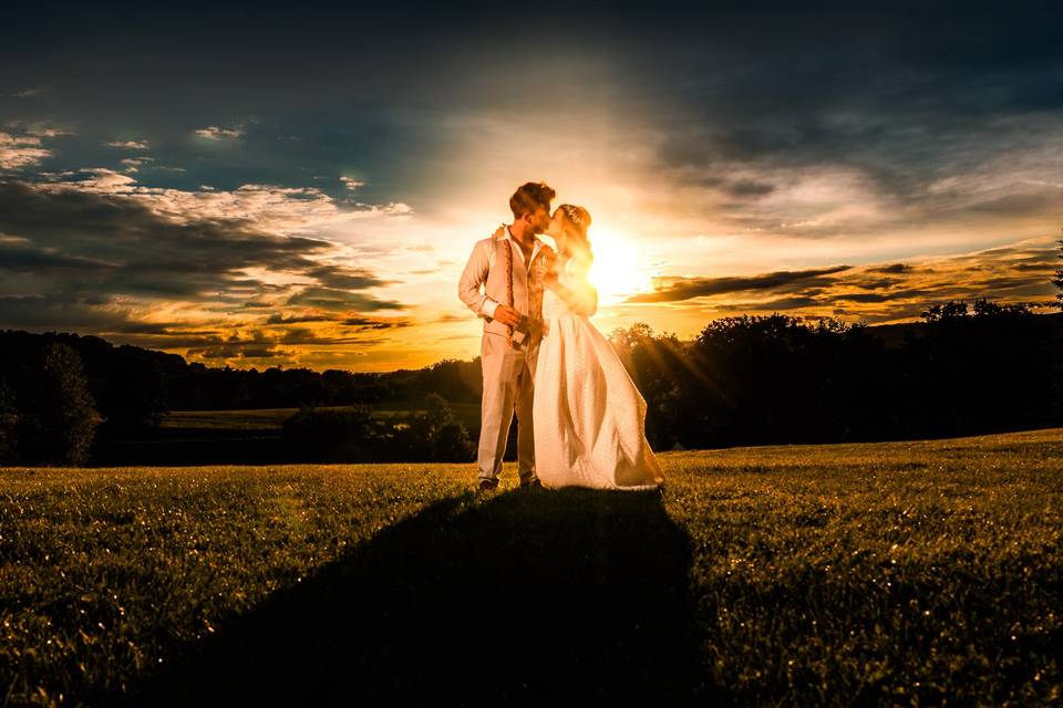 Bride and groom