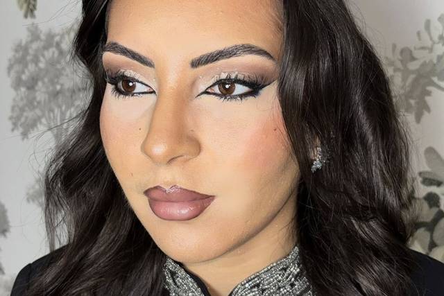 Maquillage mariée orientale