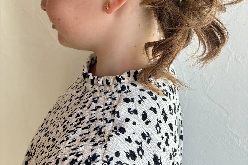 Tresse waves enfant