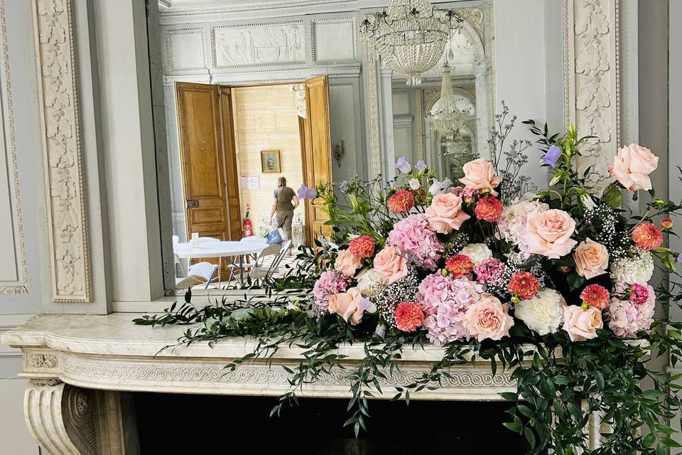 Composition retombante