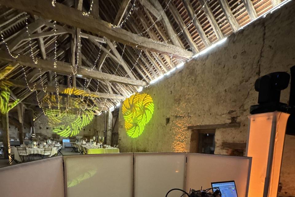 Un dj booth optmisé