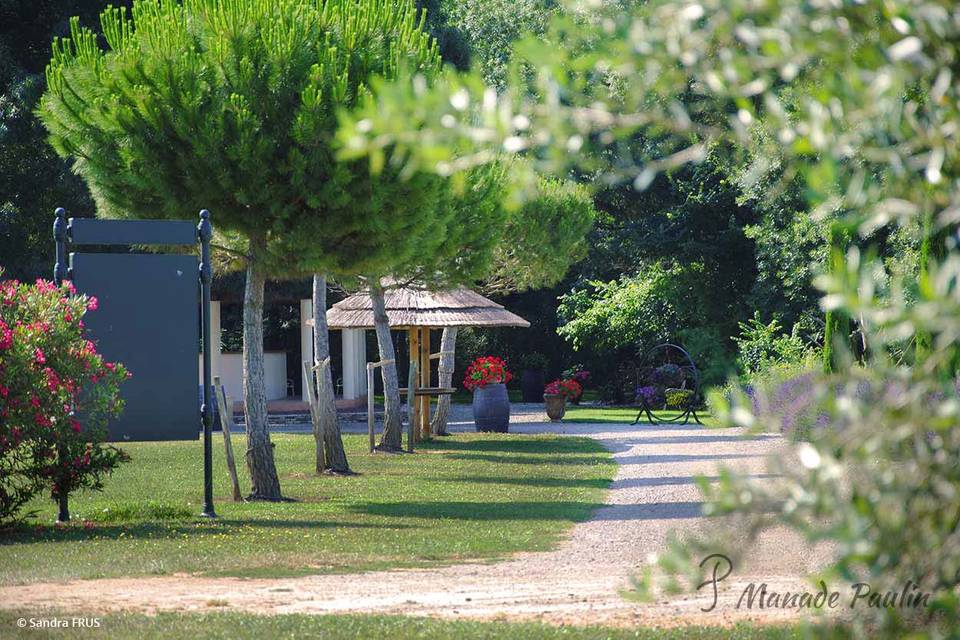 Chemin d'arrivée