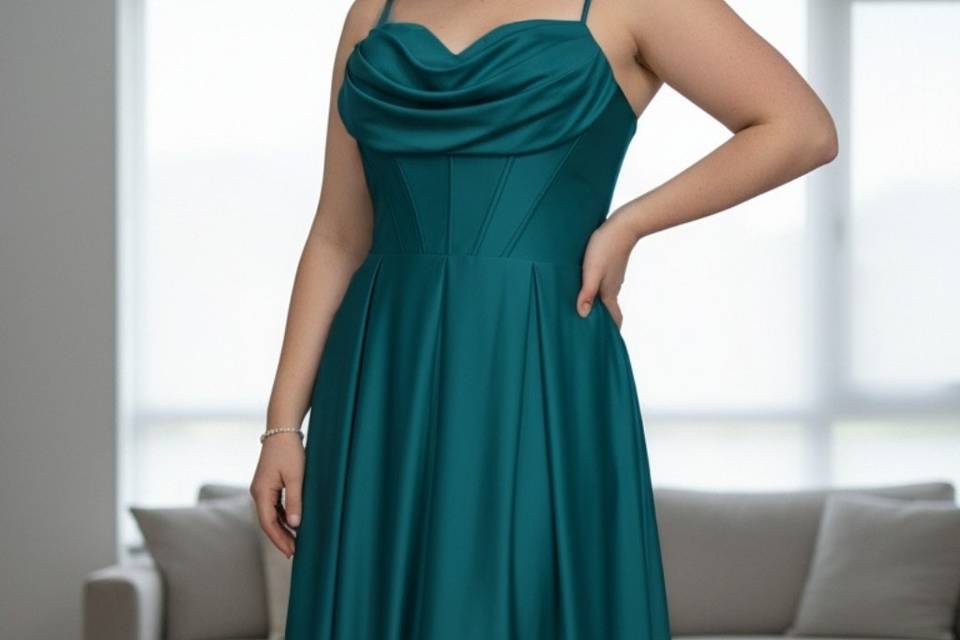 Robe satin
