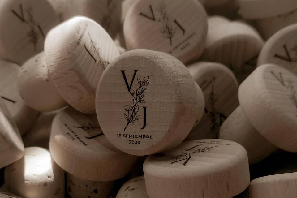 Bouchon cadeaux invités