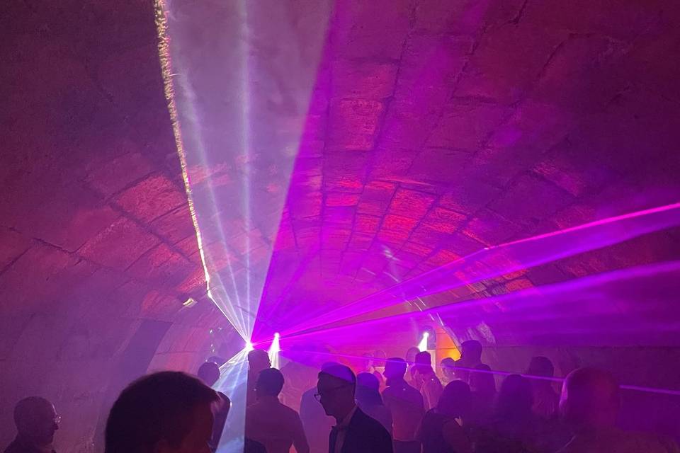 Dance floor salle voutée