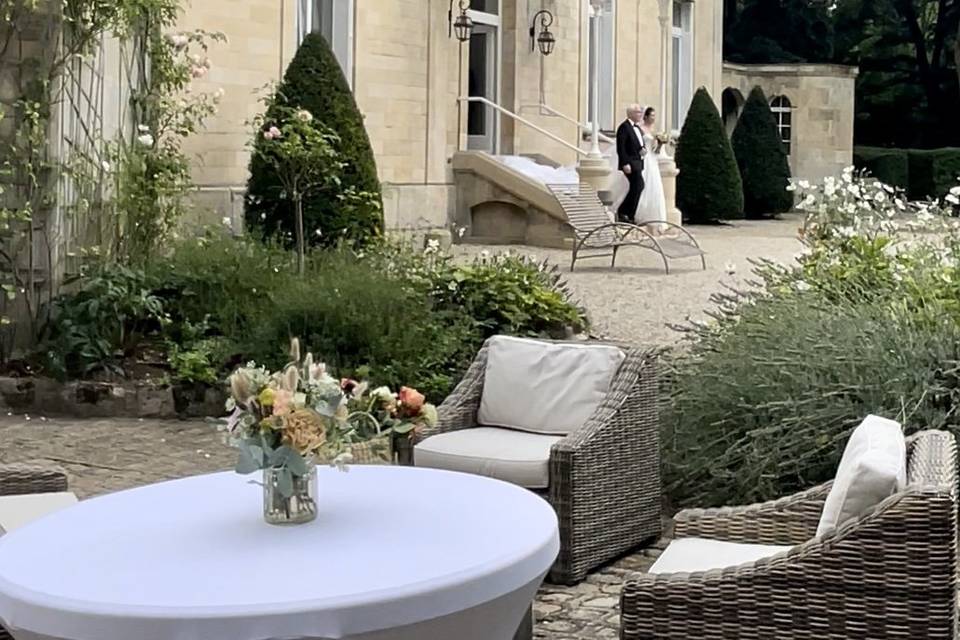 Arrivée de la mariée