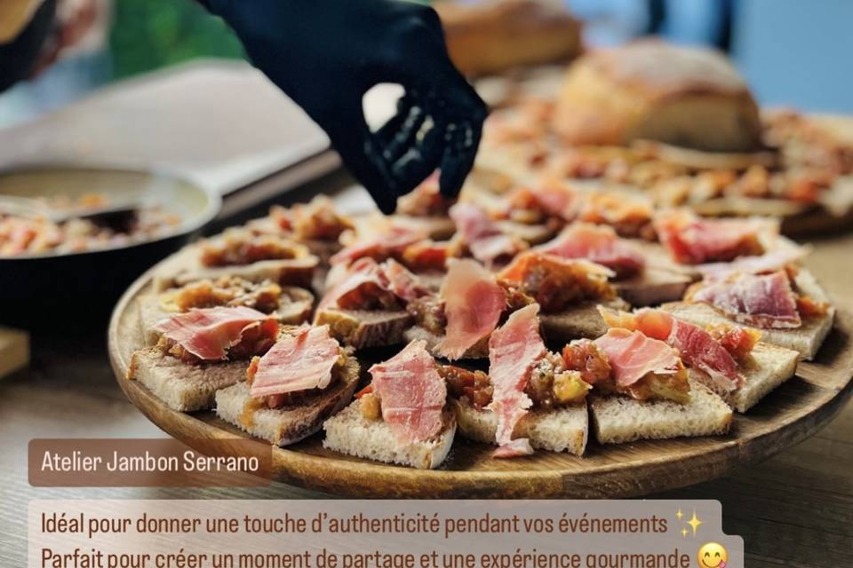 Atelier jambon serrano