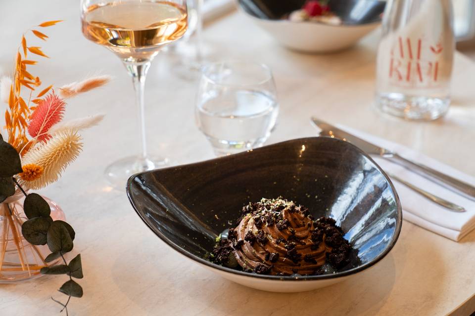 Mousse au chocolat noir