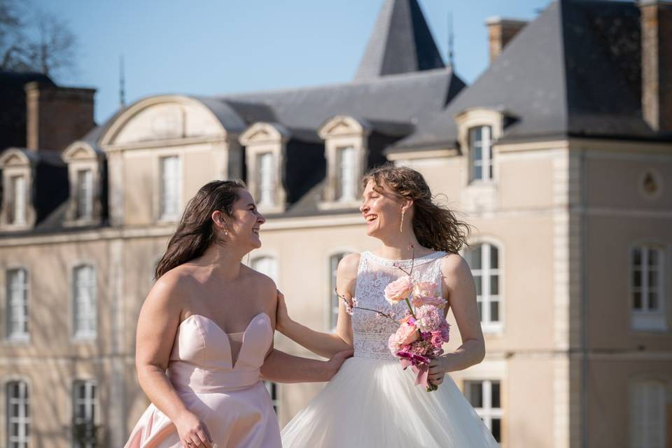 Photos spontanée avec témoin