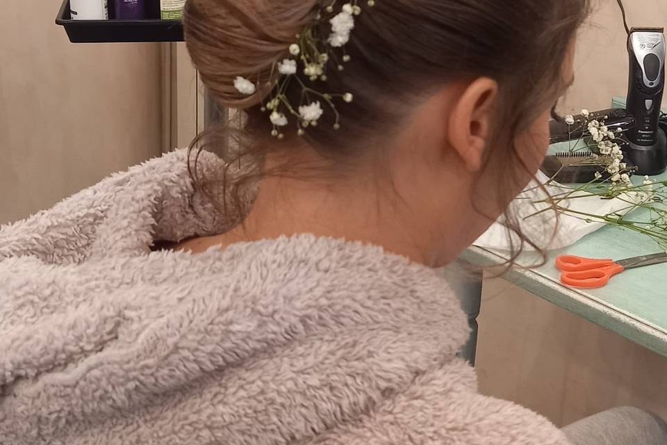 Coiffure mariée mandy