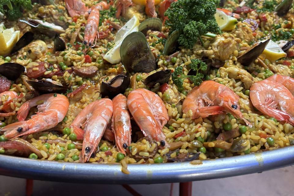 Paella géante