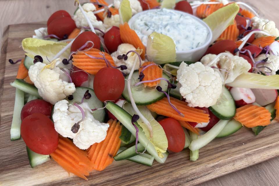 Planche crudités