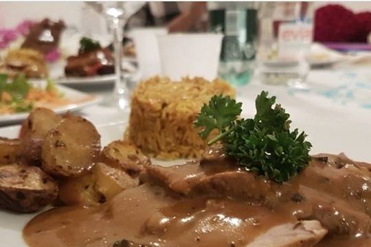 Rôti de veau sauce forestière