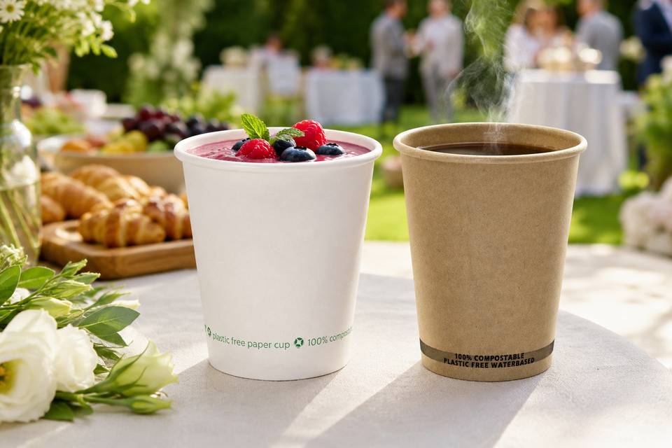 Gobelets carton - mariage.