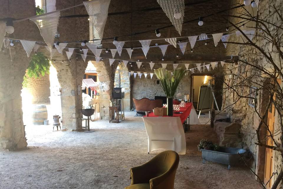 Intérieur salle de réception