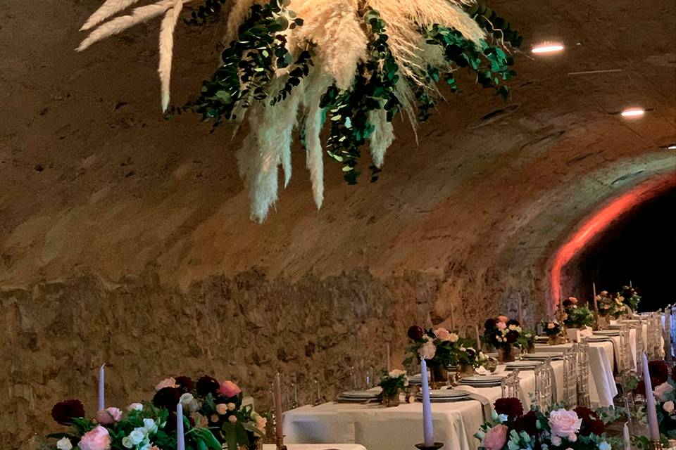 Intérieur salle de réception