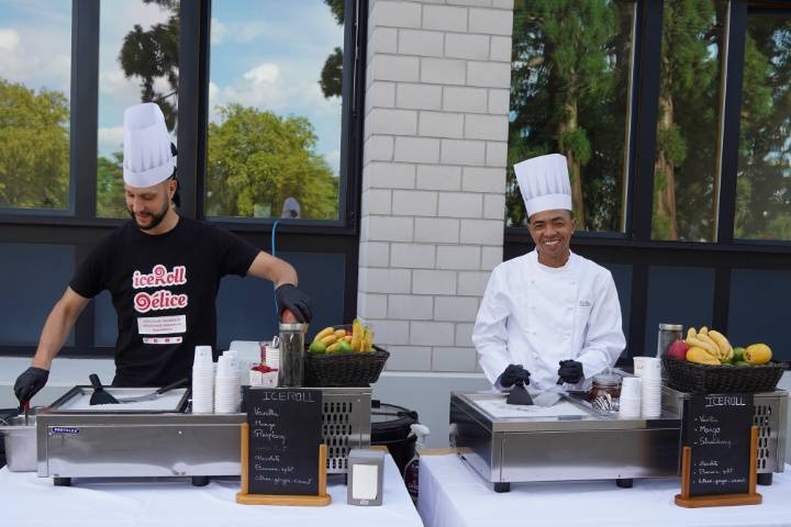 Chefs cuisiniers en action