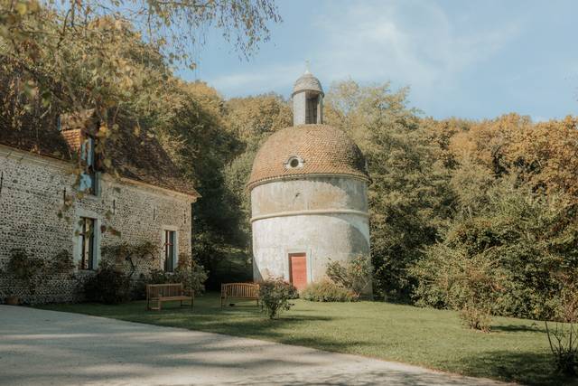 Pigeonnier en automne