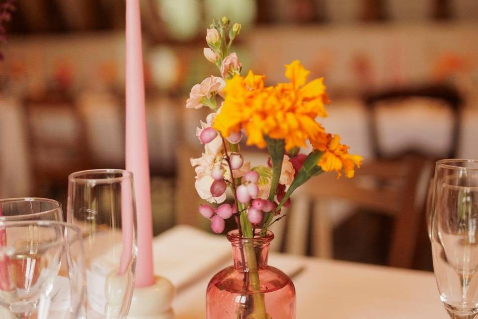 Zoom sur bouquet