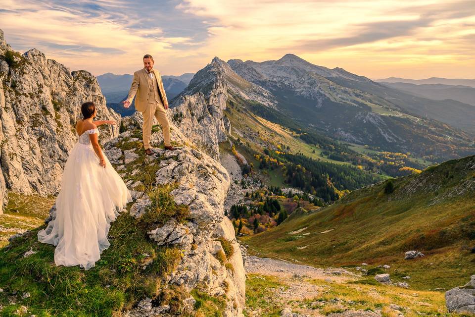 Mariage dans le Vercors