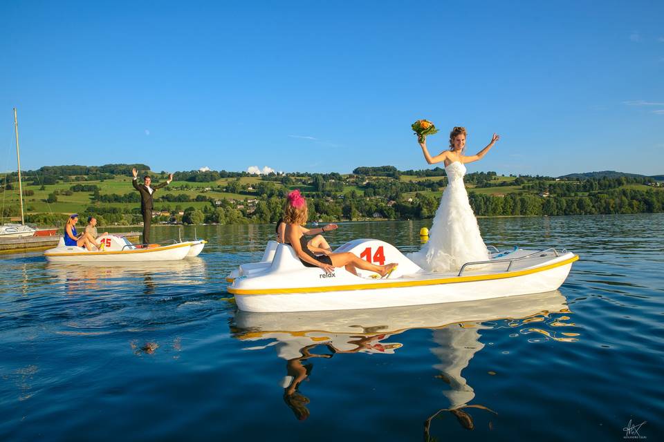 Mariage à Paladru