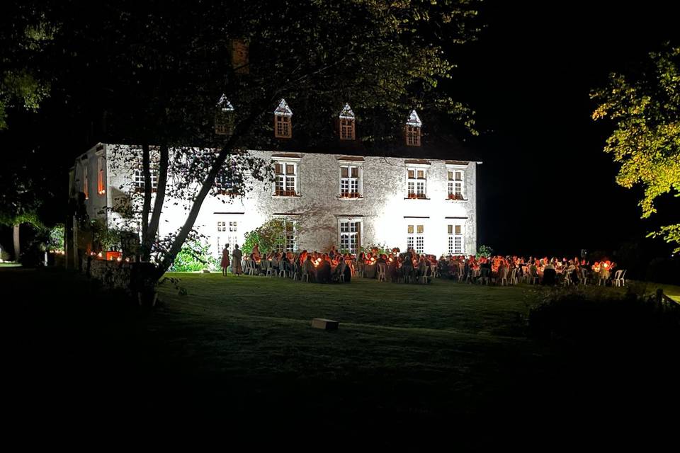 Dîner en extérieur
