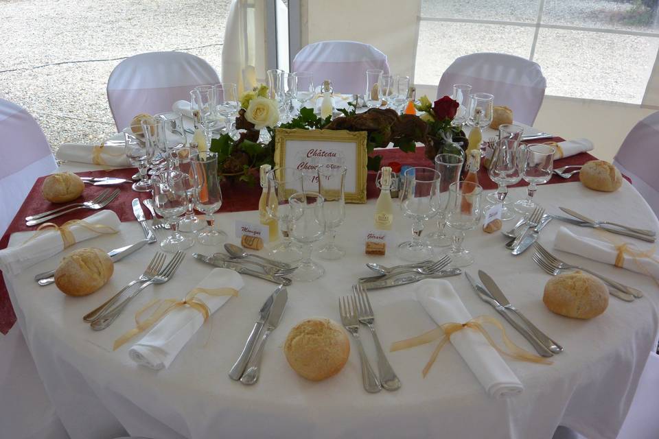 Table thème vin