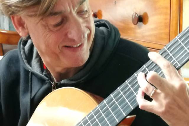 Guitare en solo