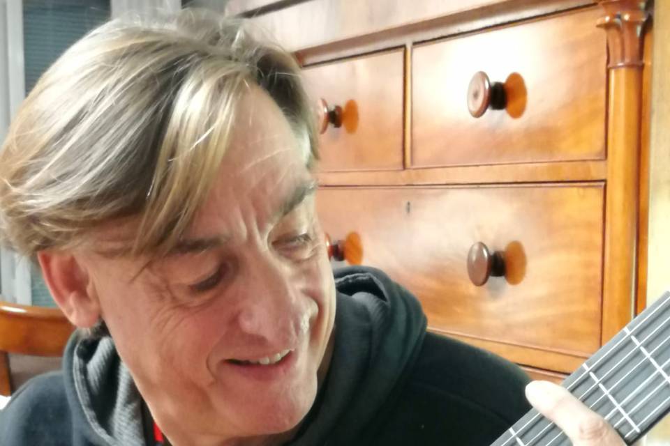Guitare en solo
