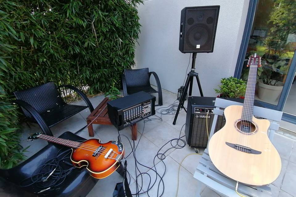 Concert en terrasse