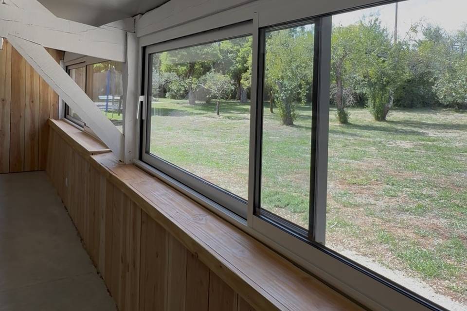 Vue de la salle de jeux