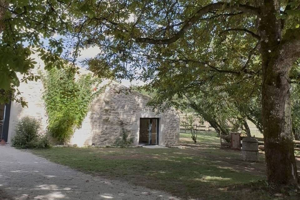 Vue de la salle extérieure