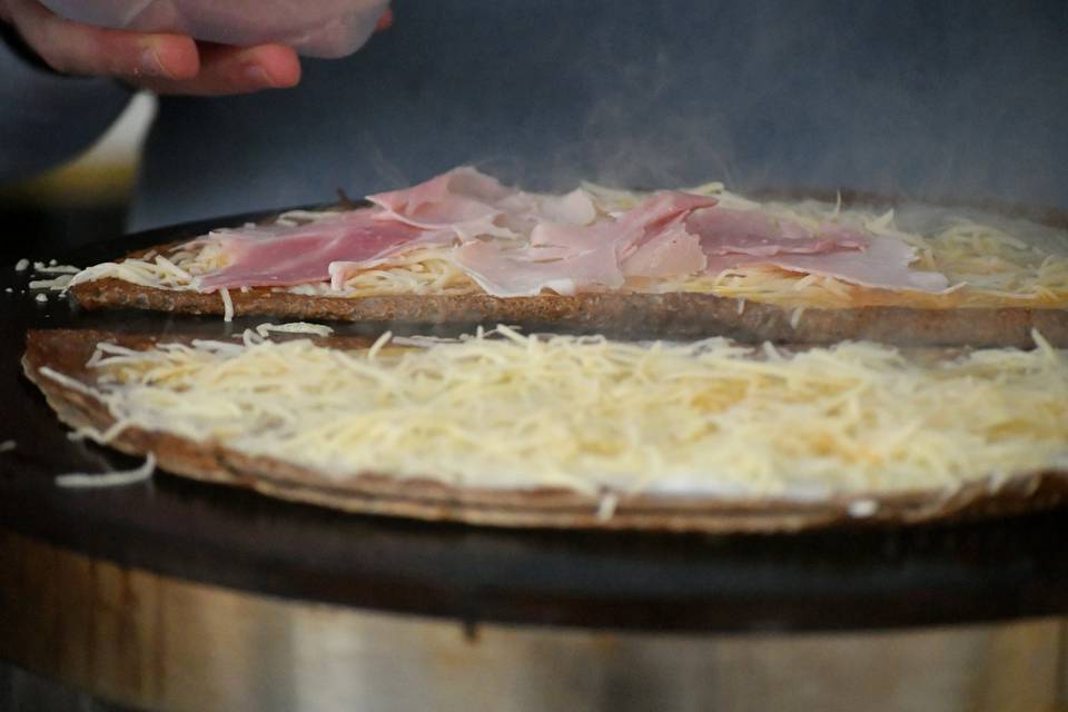 Blé noir jambon fromage