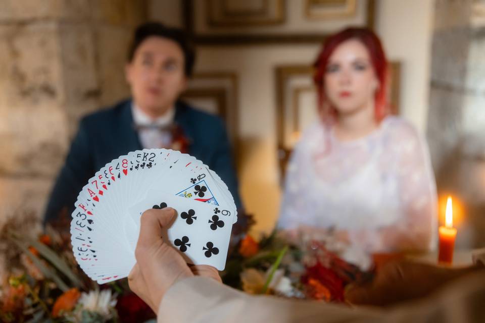 Tours de cartes personnalisé