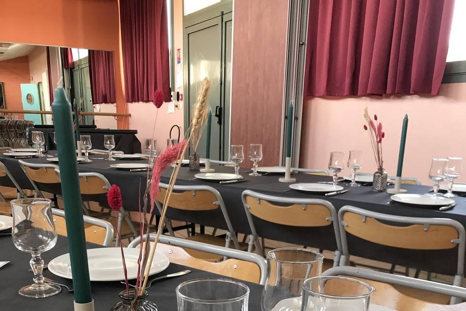 Bougeoir et vase