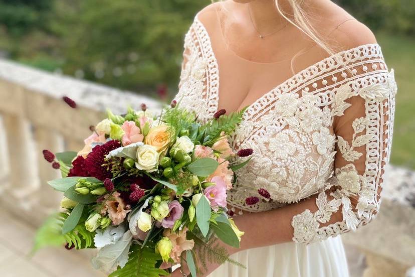 Coiffure & maquillage mariée