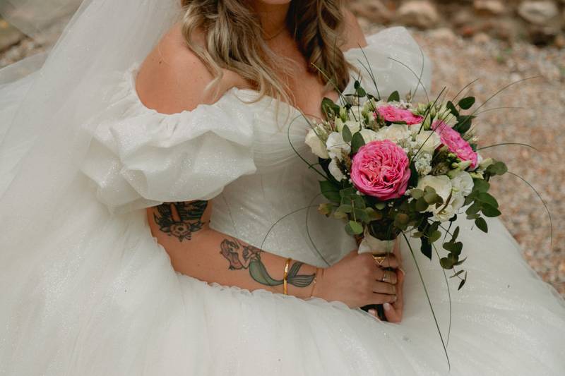 Portrait de la mariée