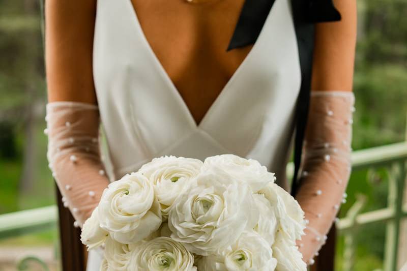 Le bouquet de la marié