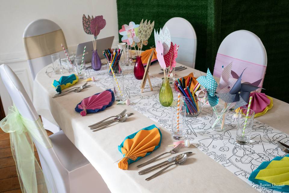 Table des enfants