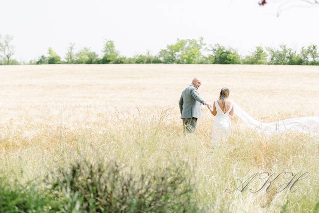Couple paysage artistique