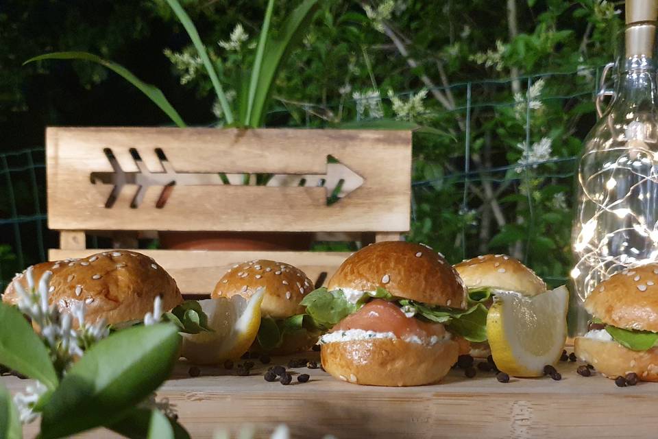Assortiment de mini burger