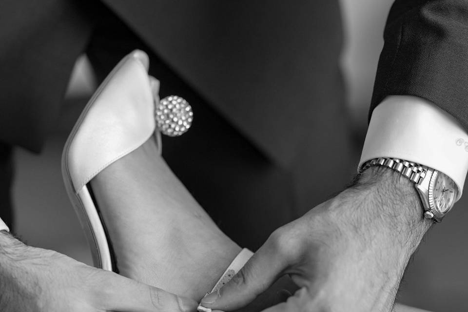 Préparation de la mariée.